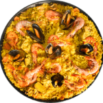 A beautiful Spanish Seafood Paella