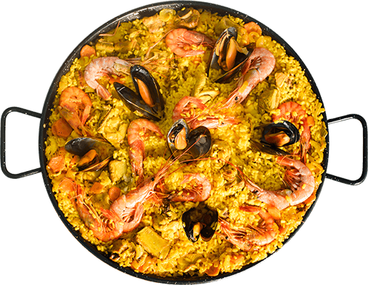 A beautiful Spanish Seafood Paella