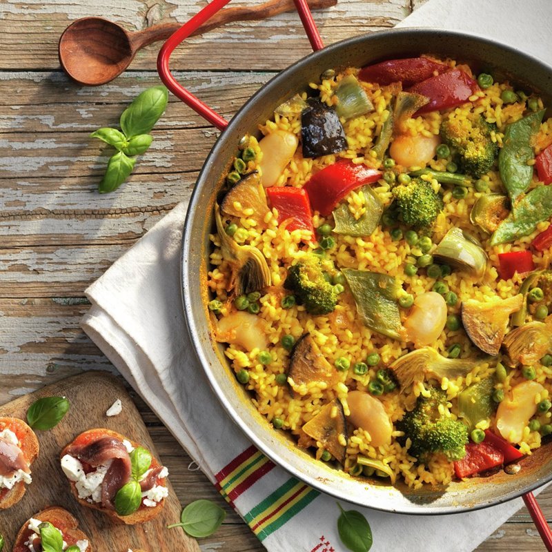 Authentic Paella recipe for 100 Persons – Paella Pans Included - Spain &  Portugal: Cooking & Baking - eGullet Forums