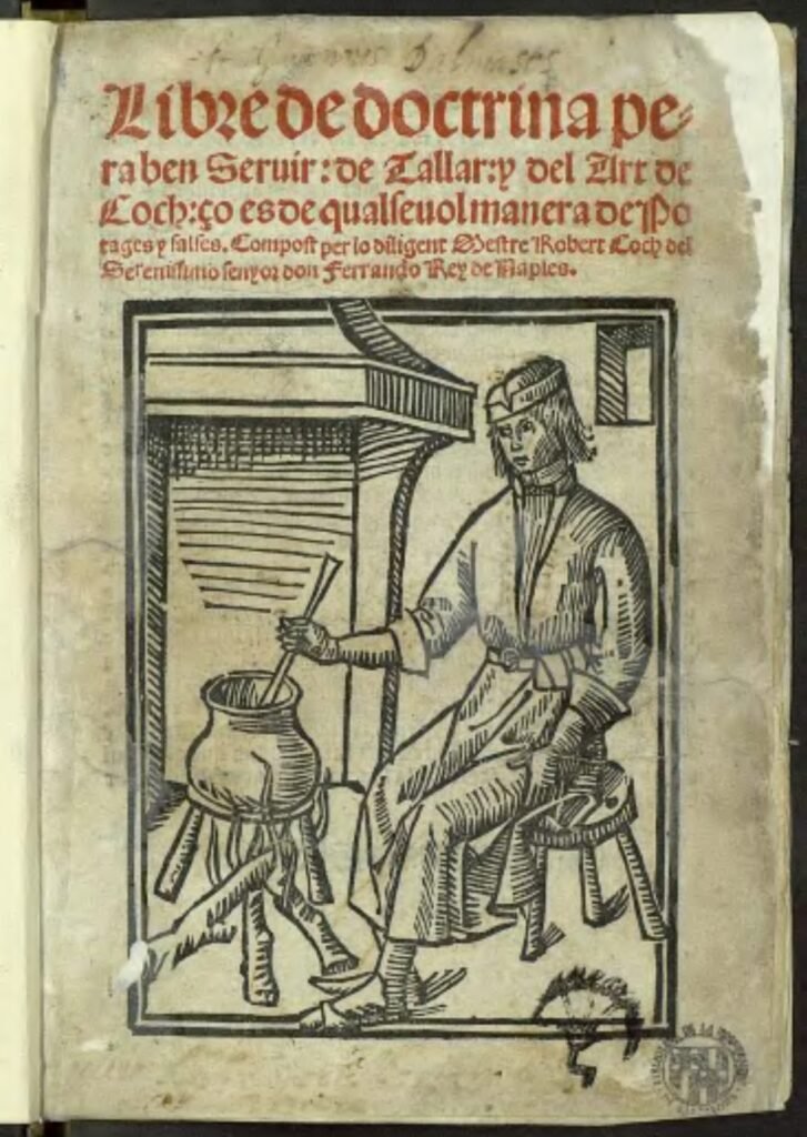 On this book from 1520 it is found the first formal reference to Paella, then known just as Valencian rice